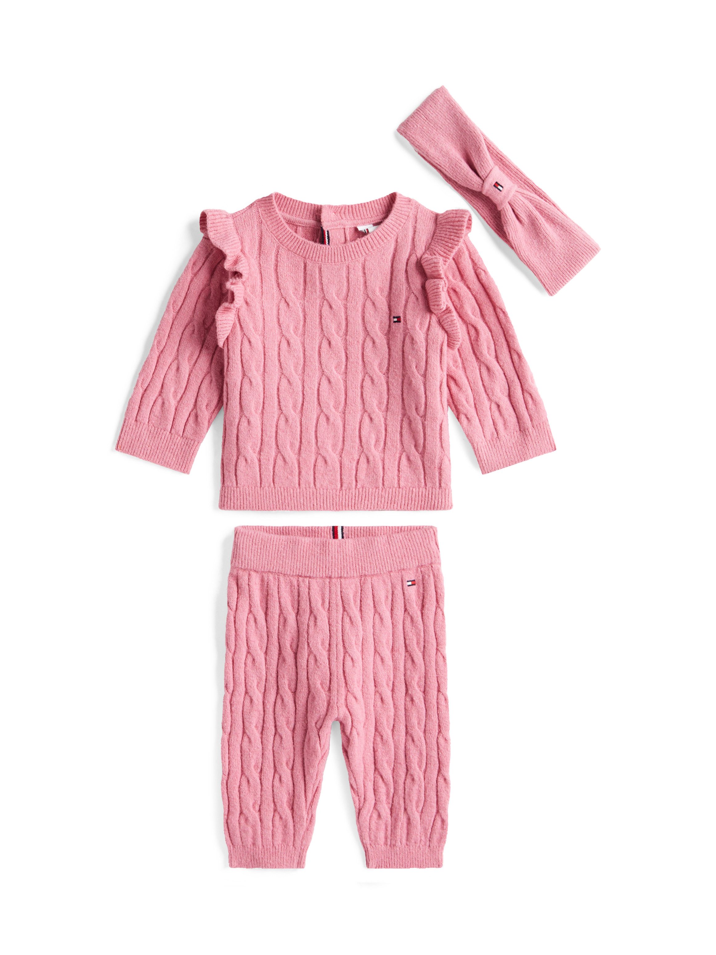 Tommy Hilfiger Shirt, Leggings & Haarband CABLE HEADBAND GIFTBOX für Babys