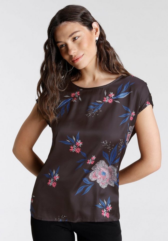 Laura Scott Shirtbluse mit floralem Print