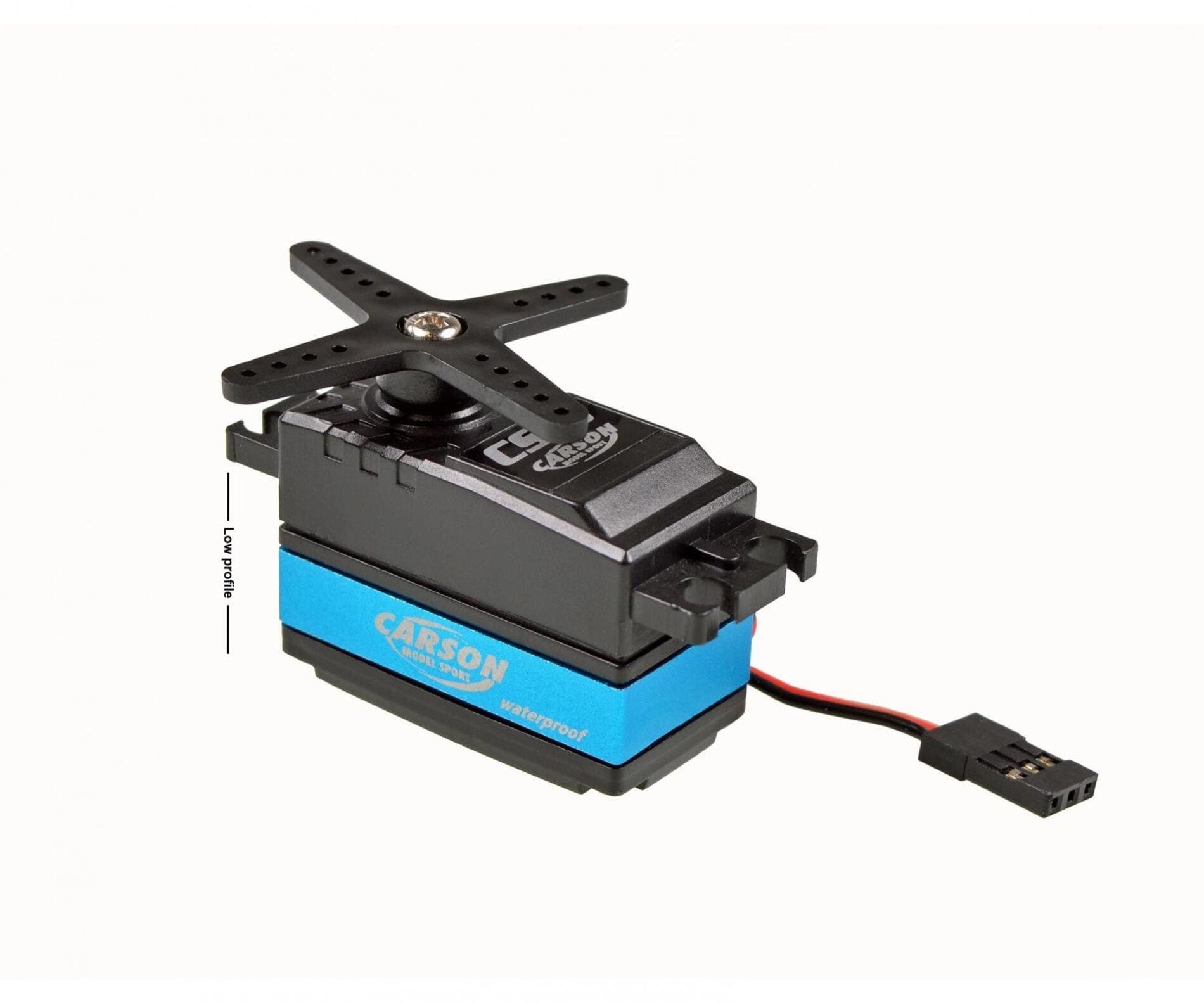 Carson CS-3 Low Profile 3kg MG Servo Standard Größe Waterproof RC-Fernsteuerung