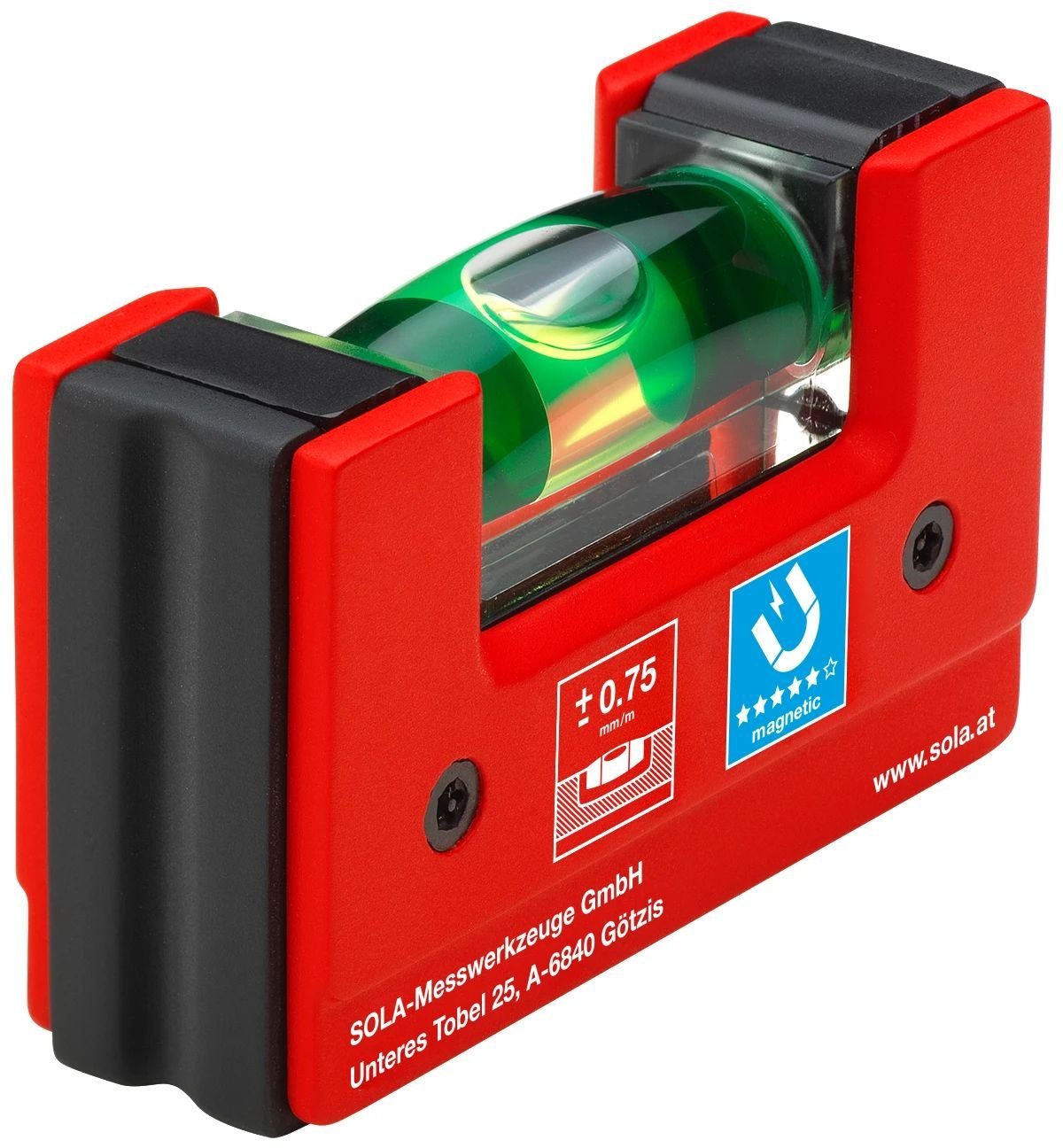 SOLA Wasserwaage Sola Kompakt-Wasserwaage GO! magnetic magnetisch, (1 St)