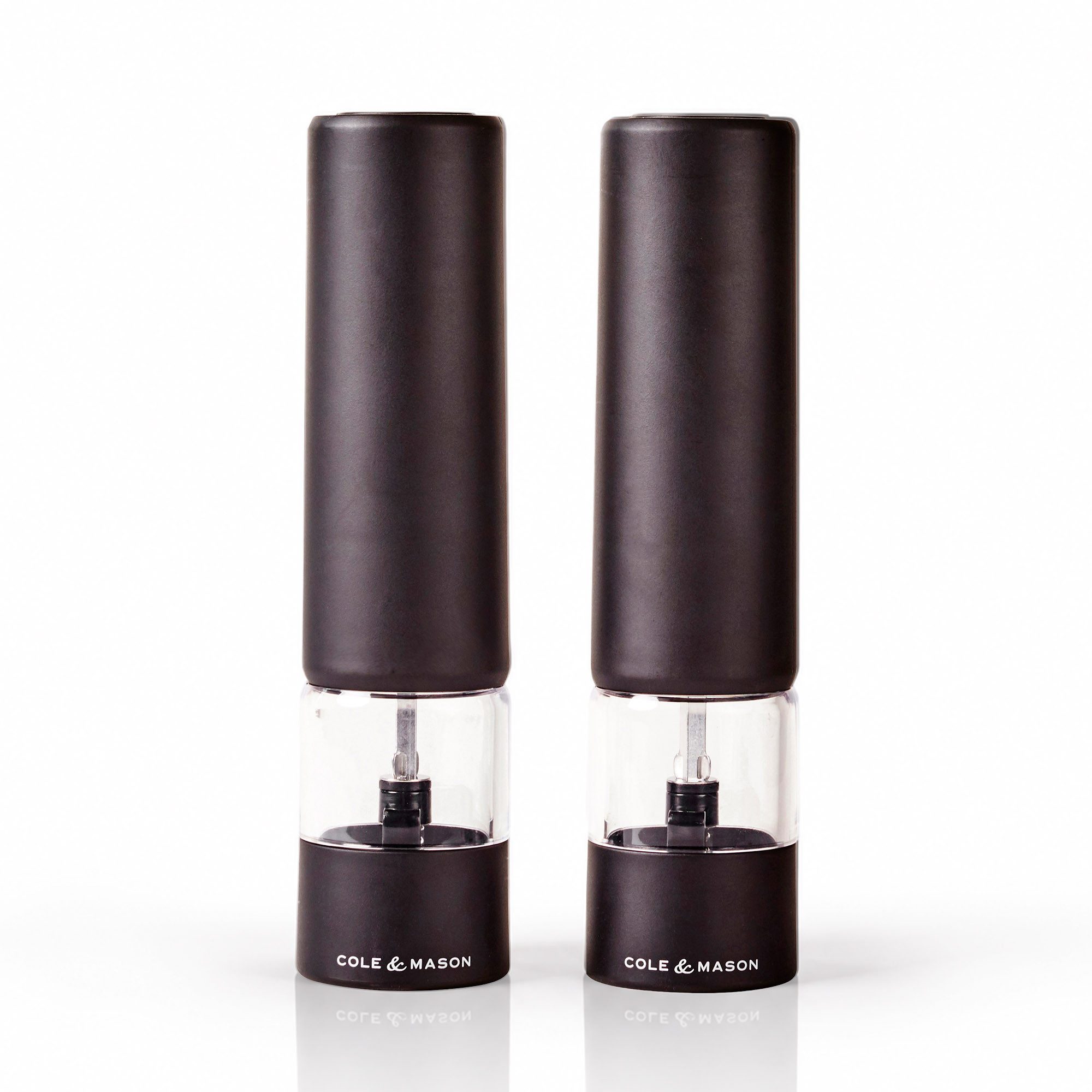 Cole & Mason Salz-/Pfeffermühle Brixton, Elektrisch, USB-C aufladbar
