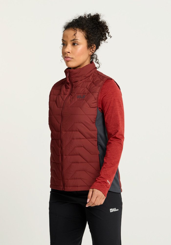 Jack Wolfskin Funktionsweste FLEXTREK INS VEST W Isolationsweste, warm, 3-in-1 kompatibel