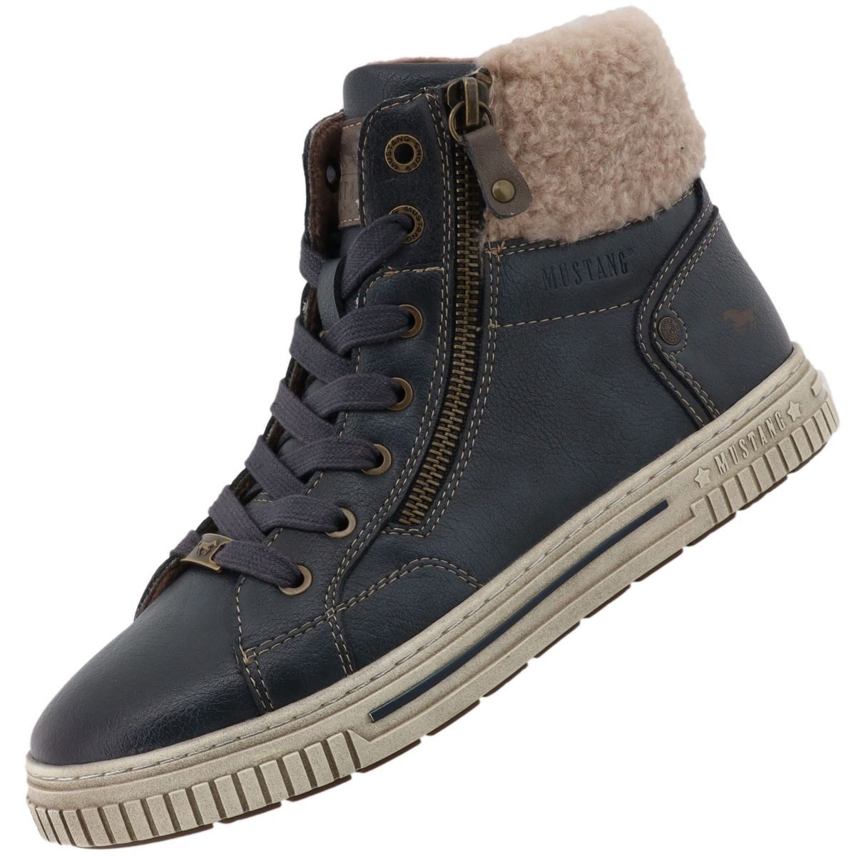 Mustang Shoes 15M0102002-navy Stiefelette günstig online kaufen