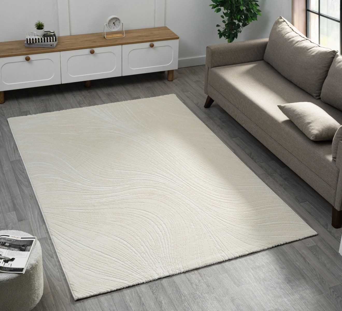 alesvelt Teppich Elyse stilvoll und elegantes Design 10 mm Höhe 160 x 230 cm 200x290 cm