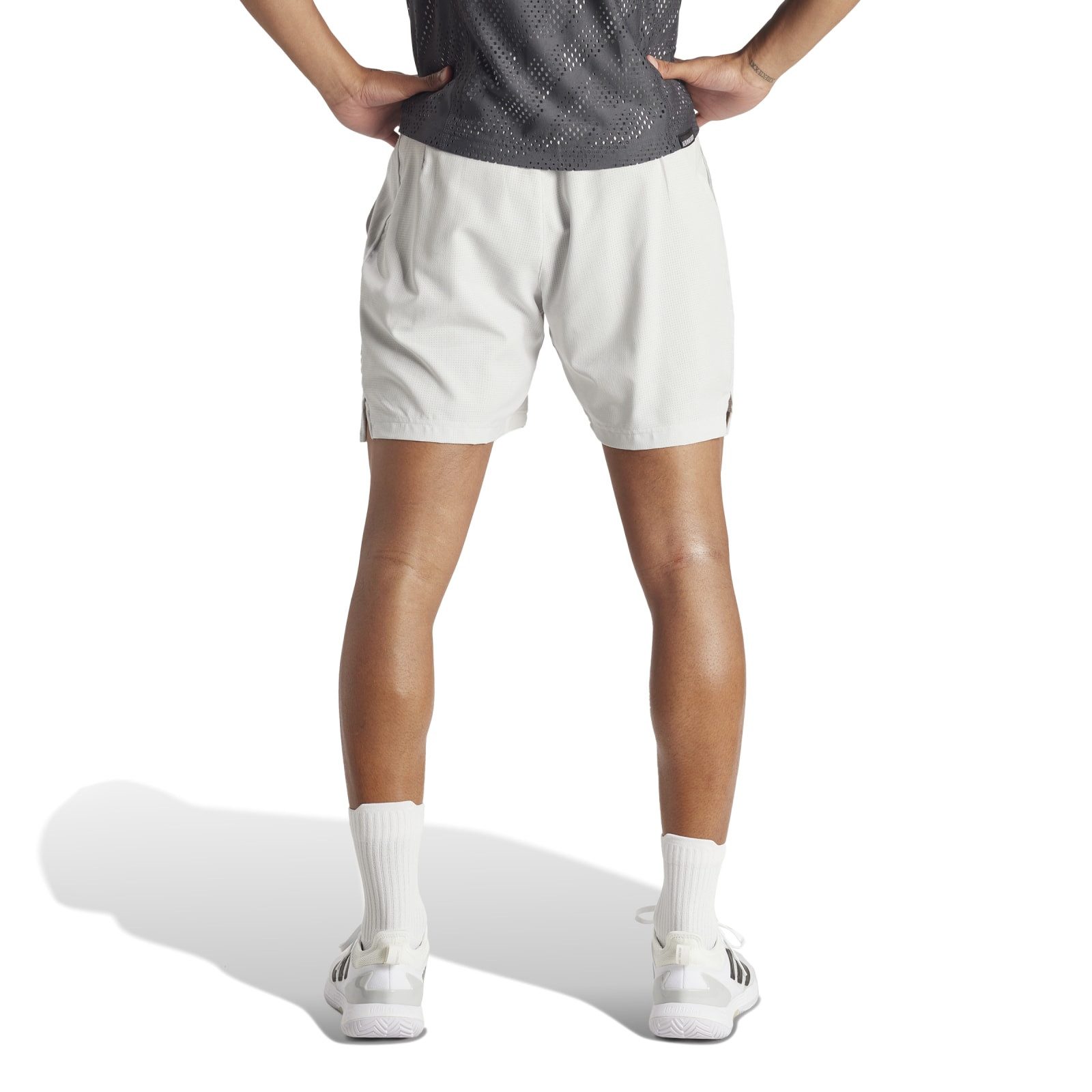 adidas Performance Sporthose Tennishose Melbourne Heat Ready 2in1 (Short+Tight) 2024 carbongrau
