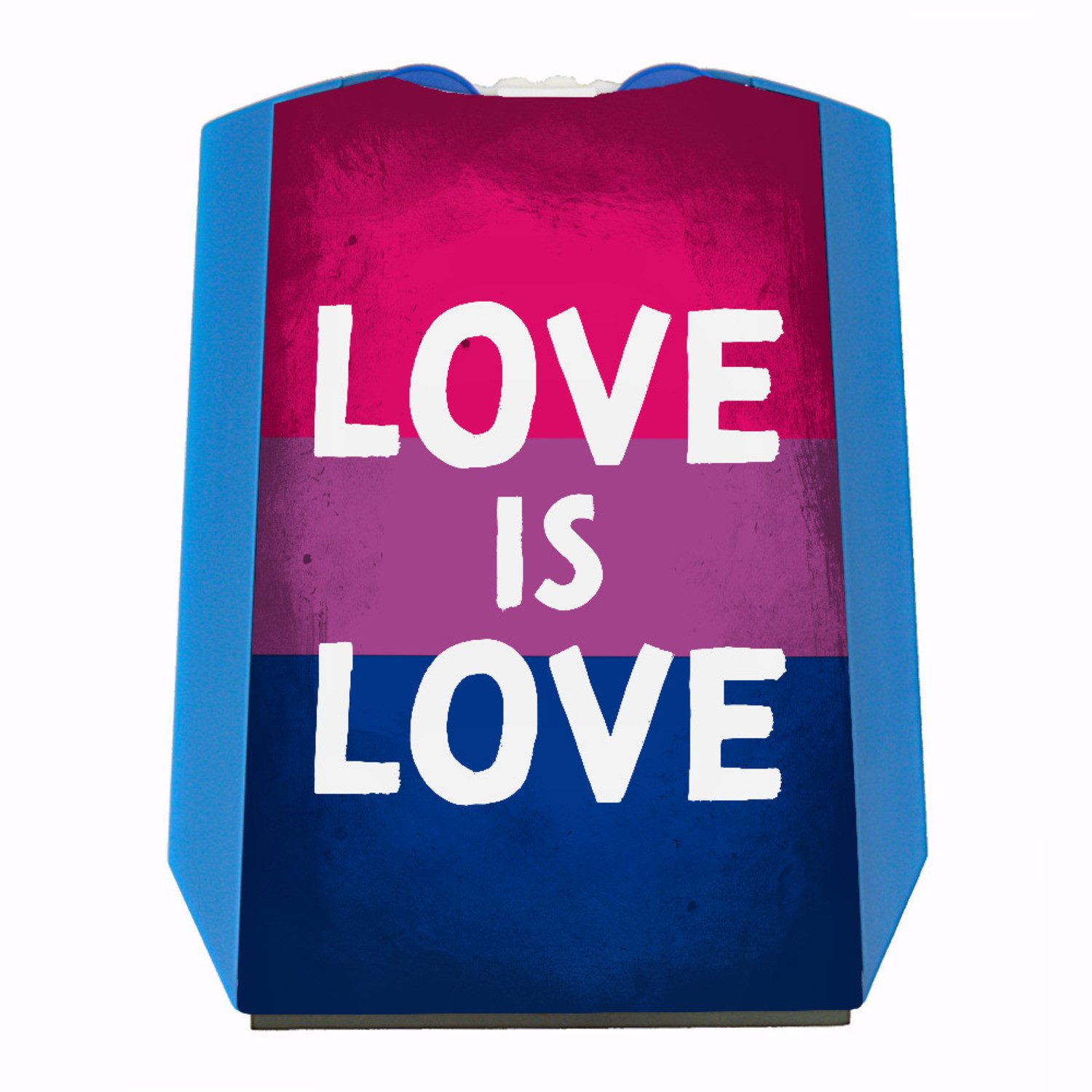 Parkscheibe Bisexual Flagge Parkscheibe für mehr Gleichberechtigung