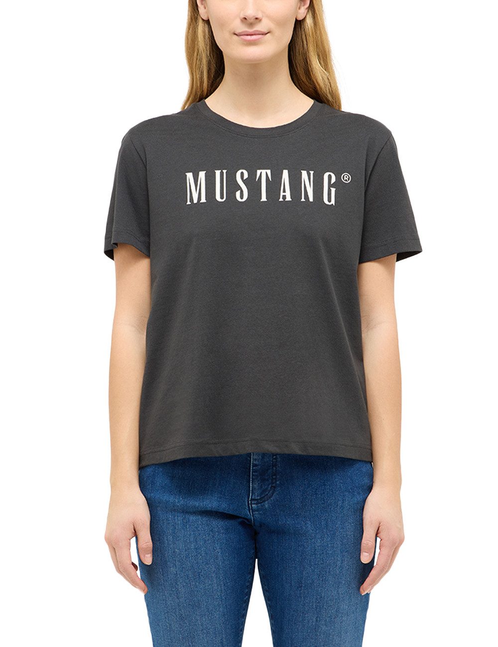 MUSTANG Kurzarmshirt Damen Style Floris
