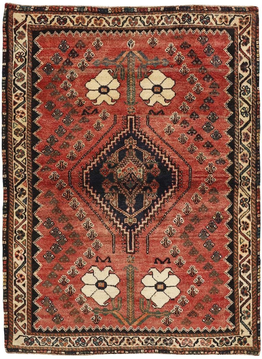 Orientteppich Ghashghai 115x155 Handgeknüpfter Orientteppich / Perserteppich, Nain Trading, rechteckig, Höhe: 12 mm