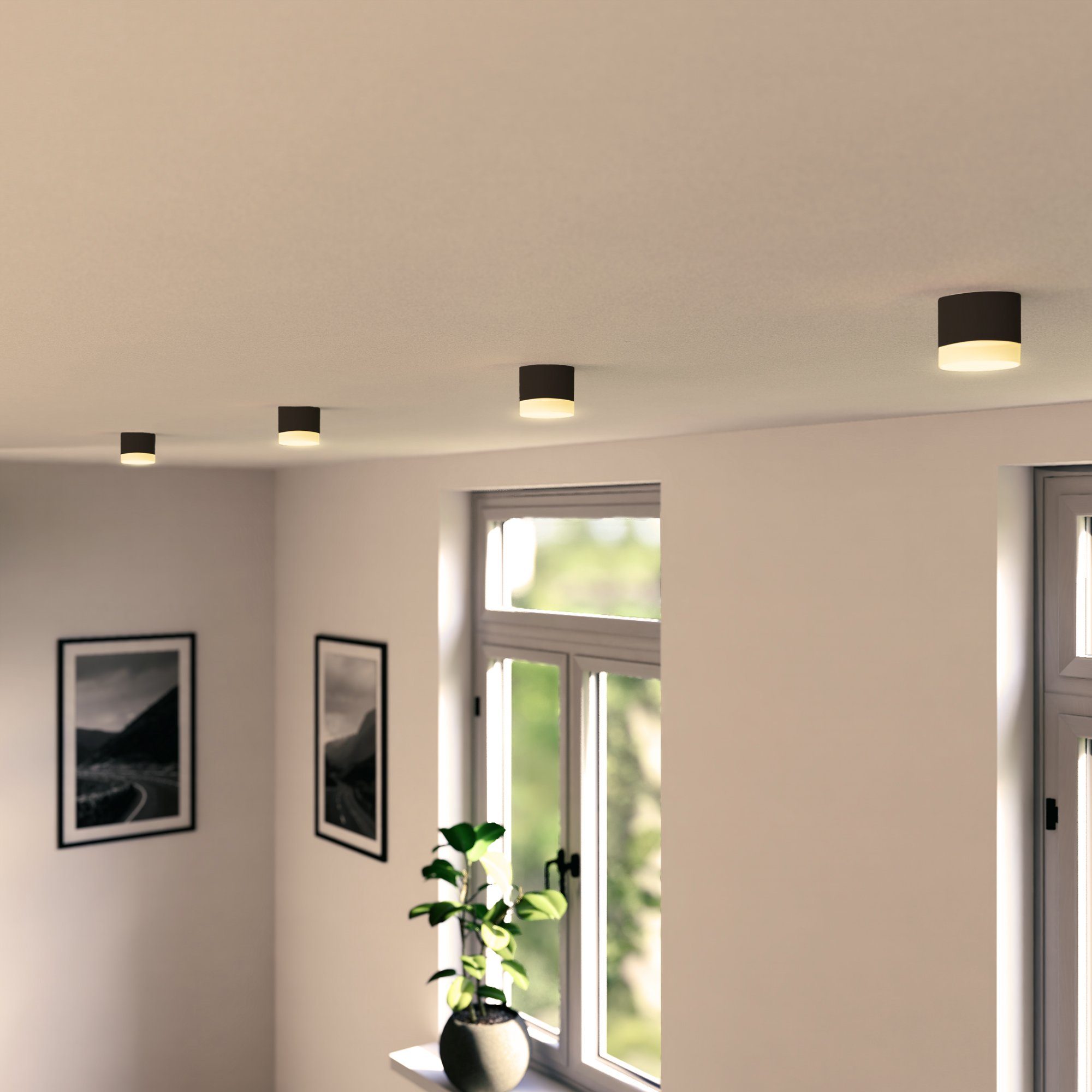 SSC-LUXon LED Aufbaustrahler VORA Spot Deckenlampe günstig online kaufen