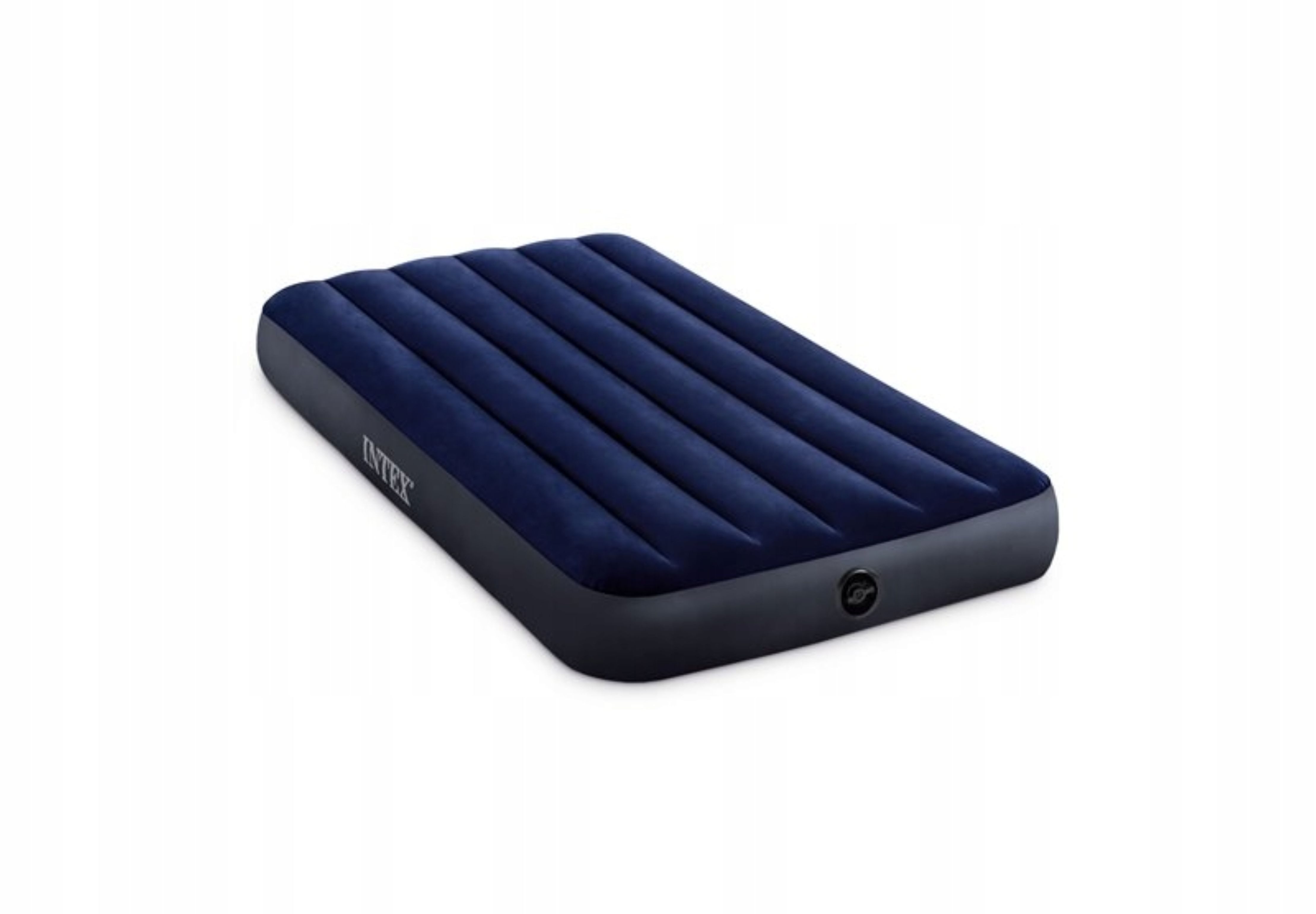 Intex Luftbett INTEX 64757 Classic Downy Twin Luftbett 191x99x25 cm Blau, (1-tlg)