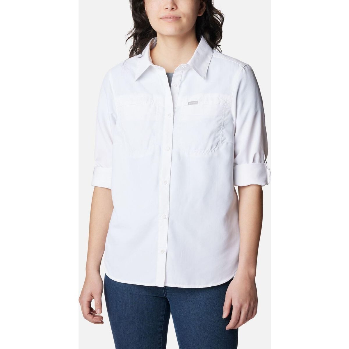 Columbia Longsleeve Silver Ridge 3.0 EUR Long Sleeve Vielseitiges Outdoor-Hemd mit UV-Schutz, Feuchtigkeitsmanagement und