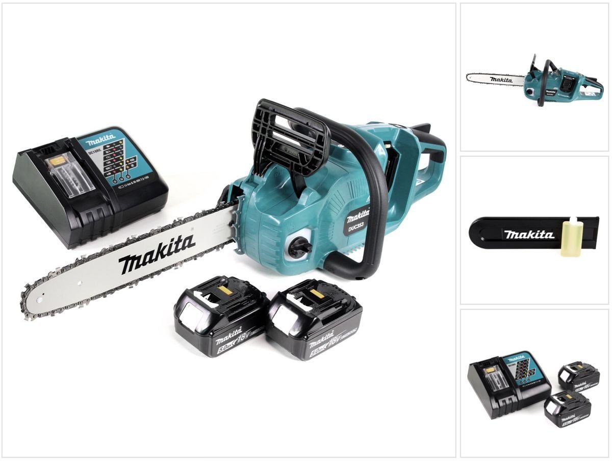 Makita Benzin-Kettensäge Makita DUC 353 RT2 günstig online kaufen
