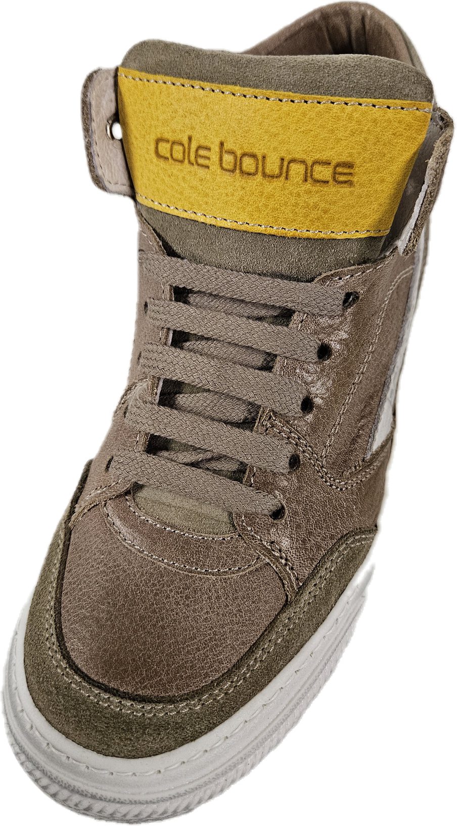 Cole Bounce Restore 1905A VELOR Corda Mid Lederschuh Sneakerboots aus echtem Leder