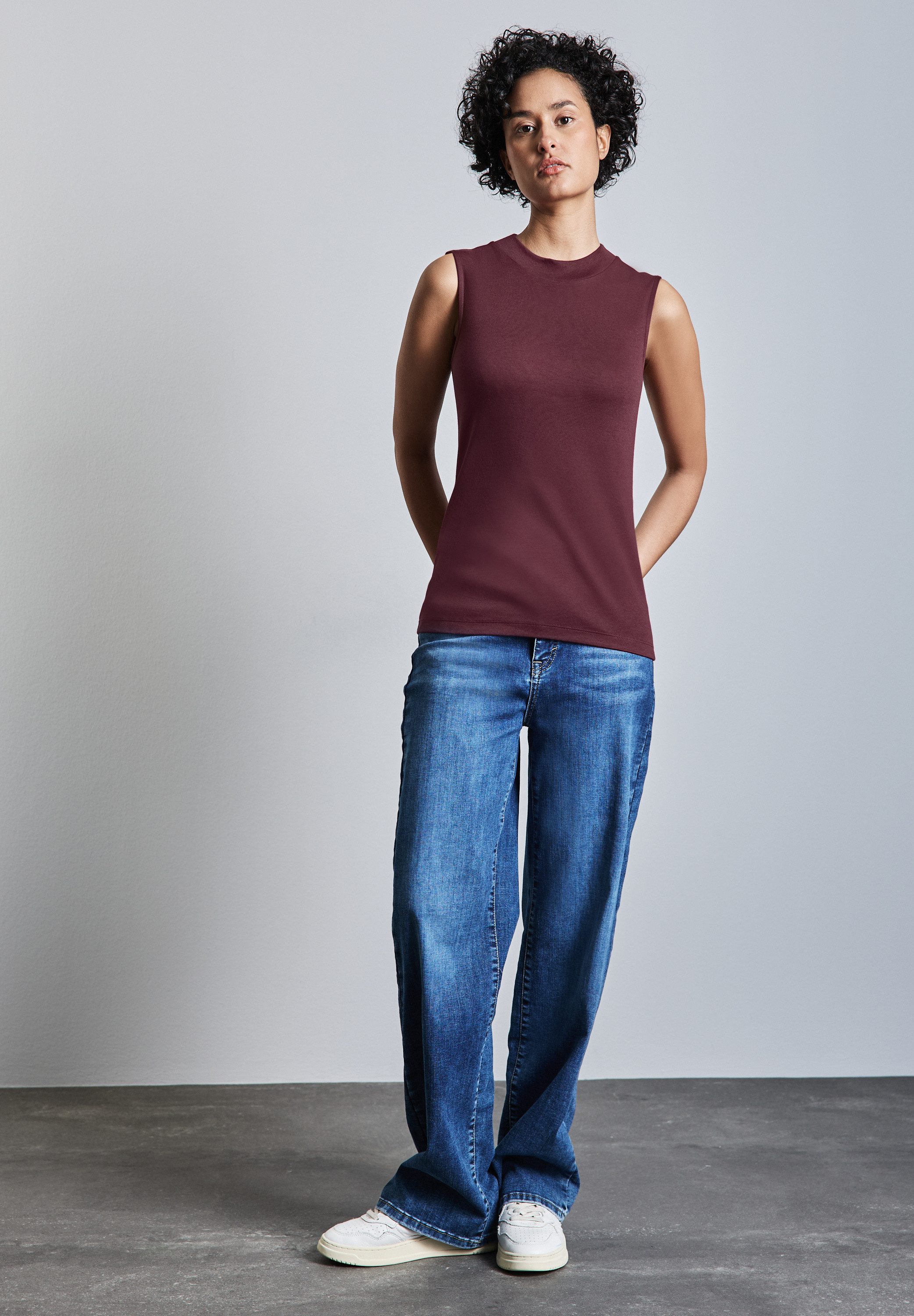 STREET ONE T-Shirt im soften Baumwoll-Mix