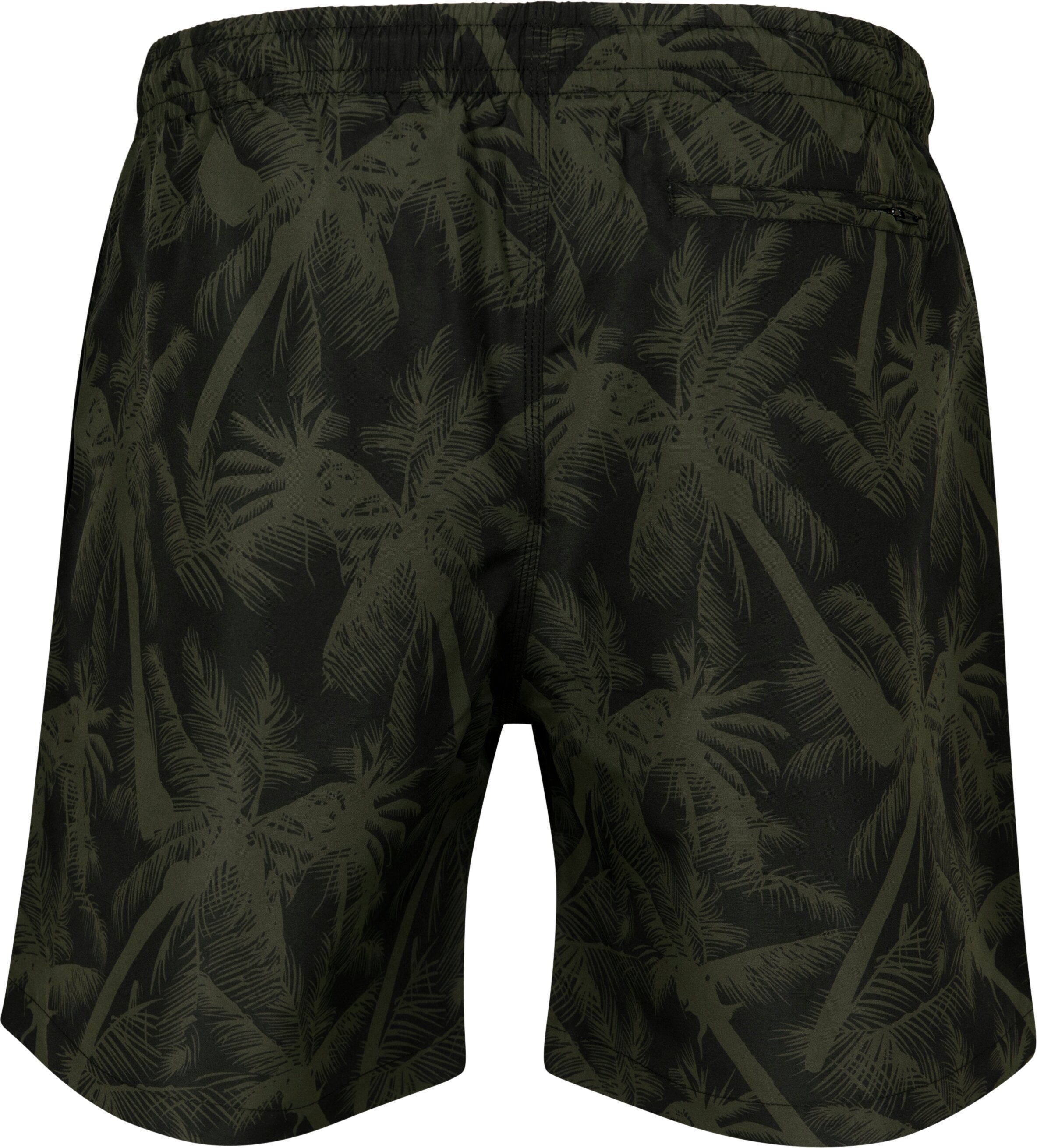 Herren Swim palm/olive CLASSICS URBAN Badeshorts Pattern Shorts