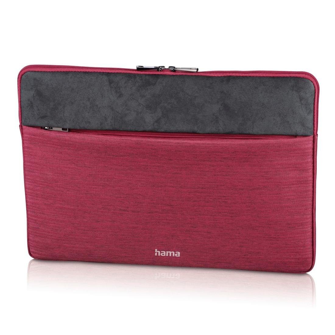 Hama Laptoptasche Laptop-Sleeve "Tayrona", bis cm (15,6), Notebook-Sleeve rot 40