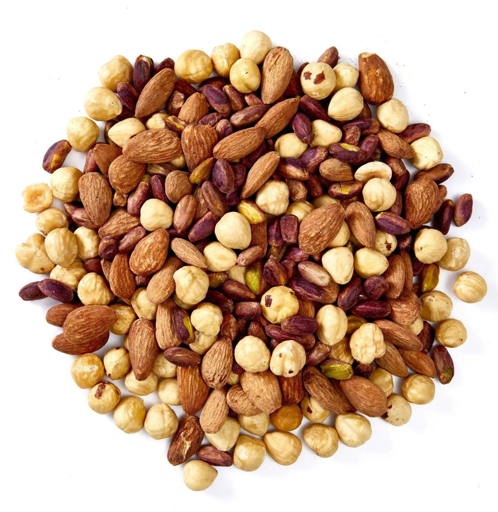 We_Natur Nüsse Premium Nussmix–Pistazien, Mandeln, Haselnüsse & Cashews 1kg