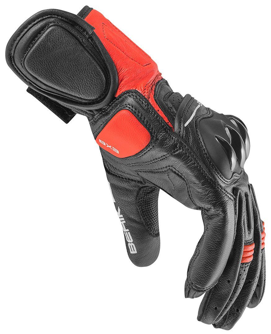 Berik Motorradhandschuhe TX-2 Motorradhandschuhe Red/Black