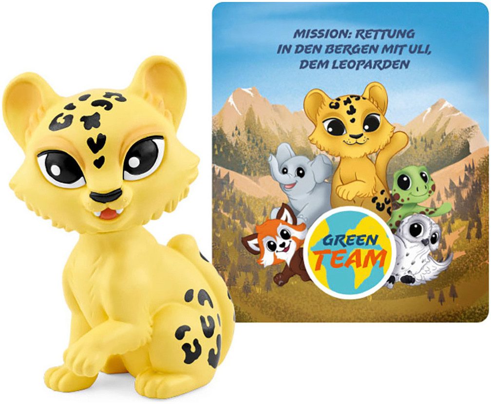 tonies Hörspielfigur Green Team - Mission: Rettung in den Bergen mit Uli, dem Leoparden