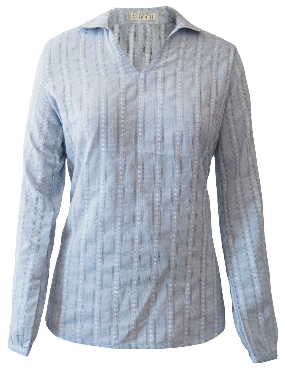 Brigitte von Boch Kaftan La Verne Tunika hellblau