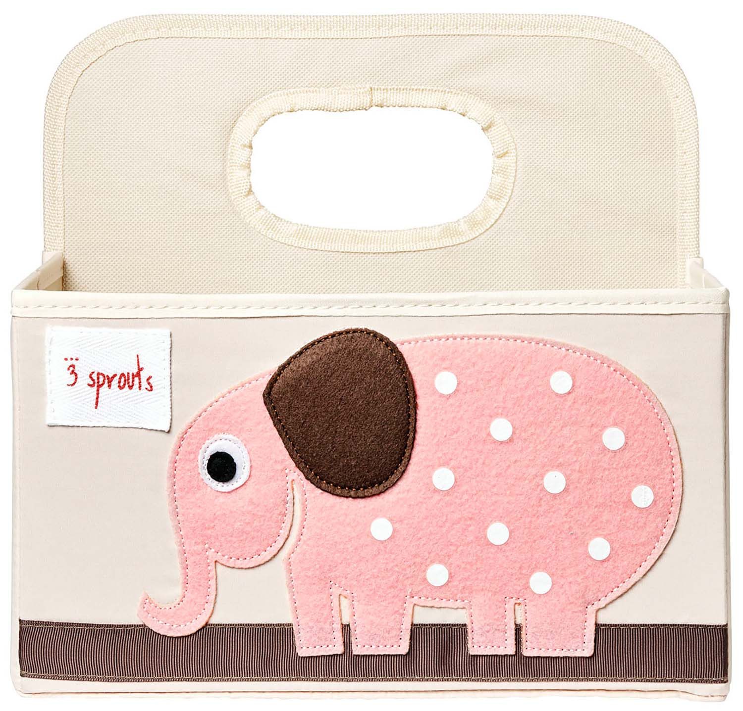 3 Sprouts Windeltasche 3 Sprouts - Windelutensilo Elefant