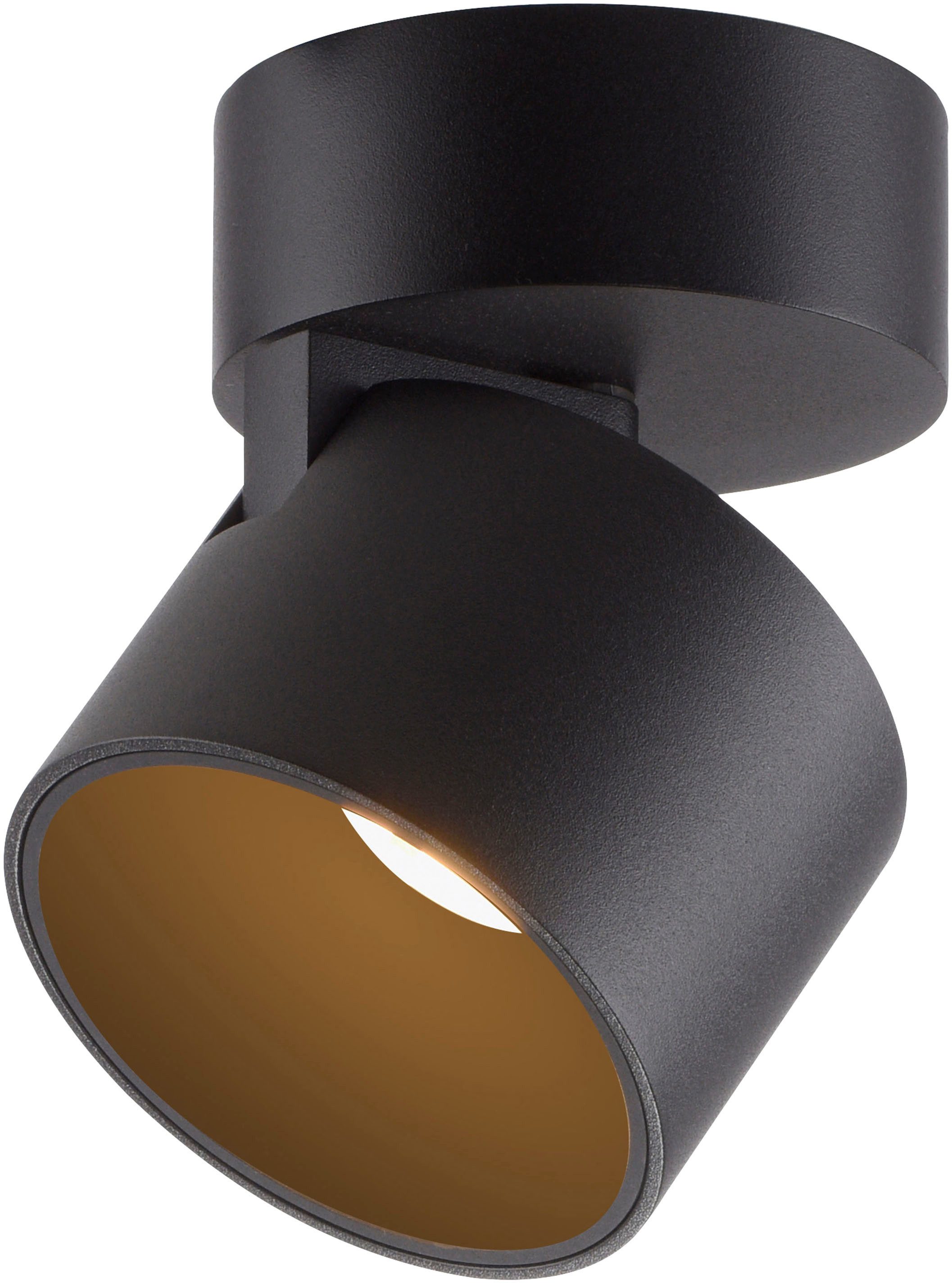 Neuhaus PURE LED Deckenleuchte PURE Cup, LED fest integriert, Warmweiß, Dimmfähig über separaten Tronicdimmer, dreh- & schwenkbar