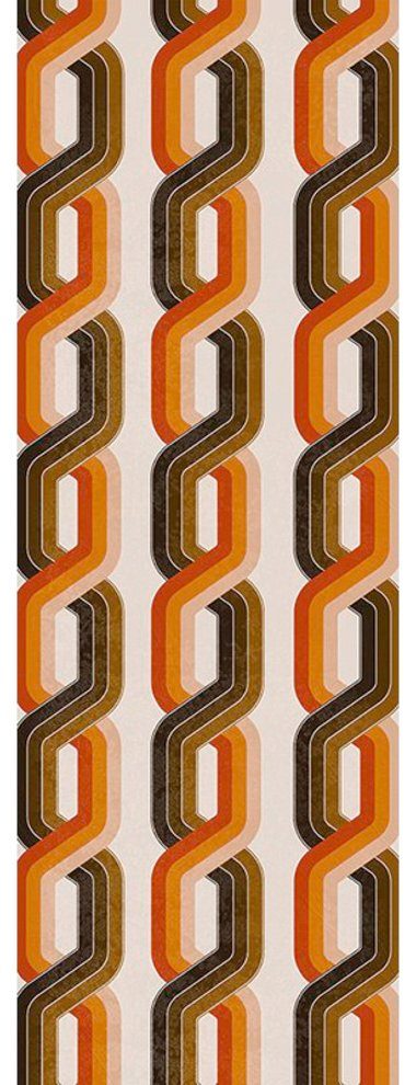 Architects Paper Fototapete Chains, (1 St), Grafik Tapete Natur Fototapete Panel 1,00m x 2,80m
