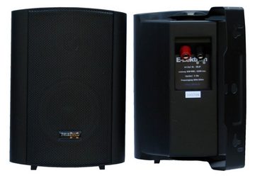 E-Lektron EWL5P Stereo Außenlautsprecher (40 W, Passiv, inkl. Wandhalterungen, 5" Bass-Lautsprecher, Wetterfest)