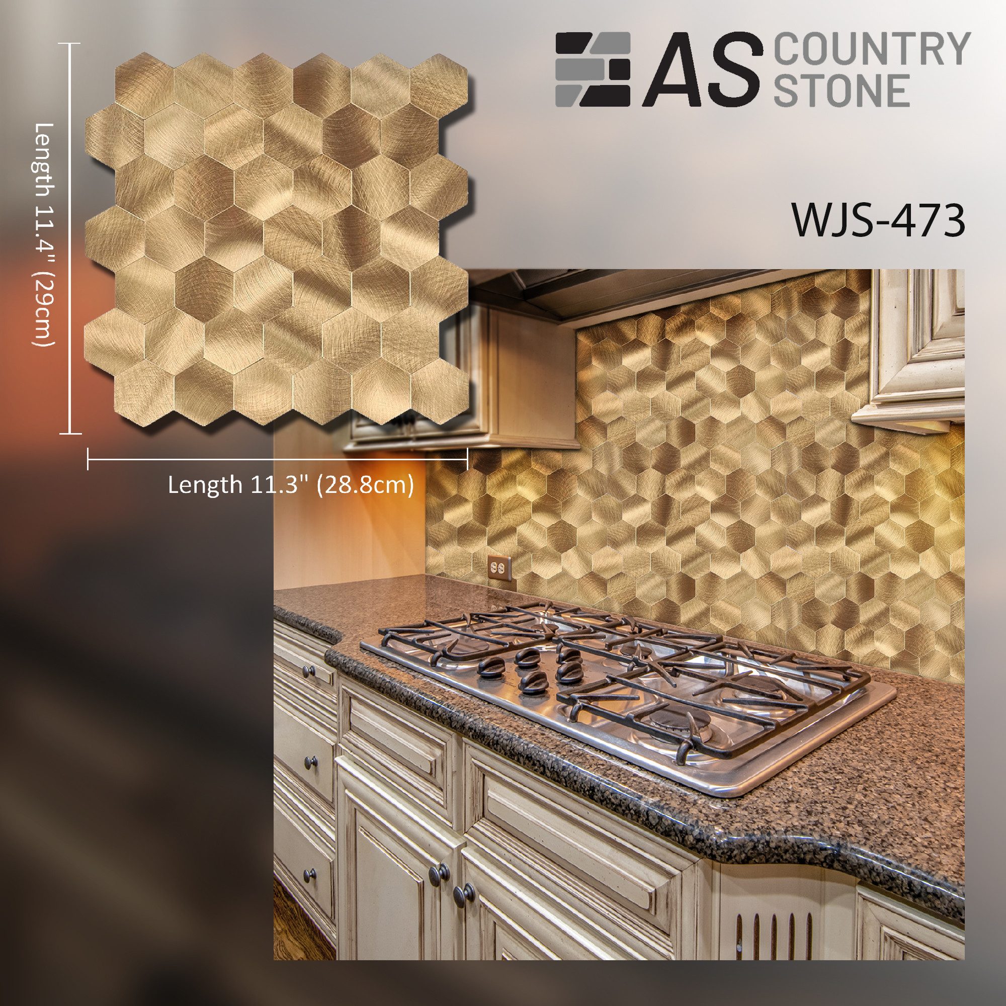 ASCountrystone Mosaikfliesen
