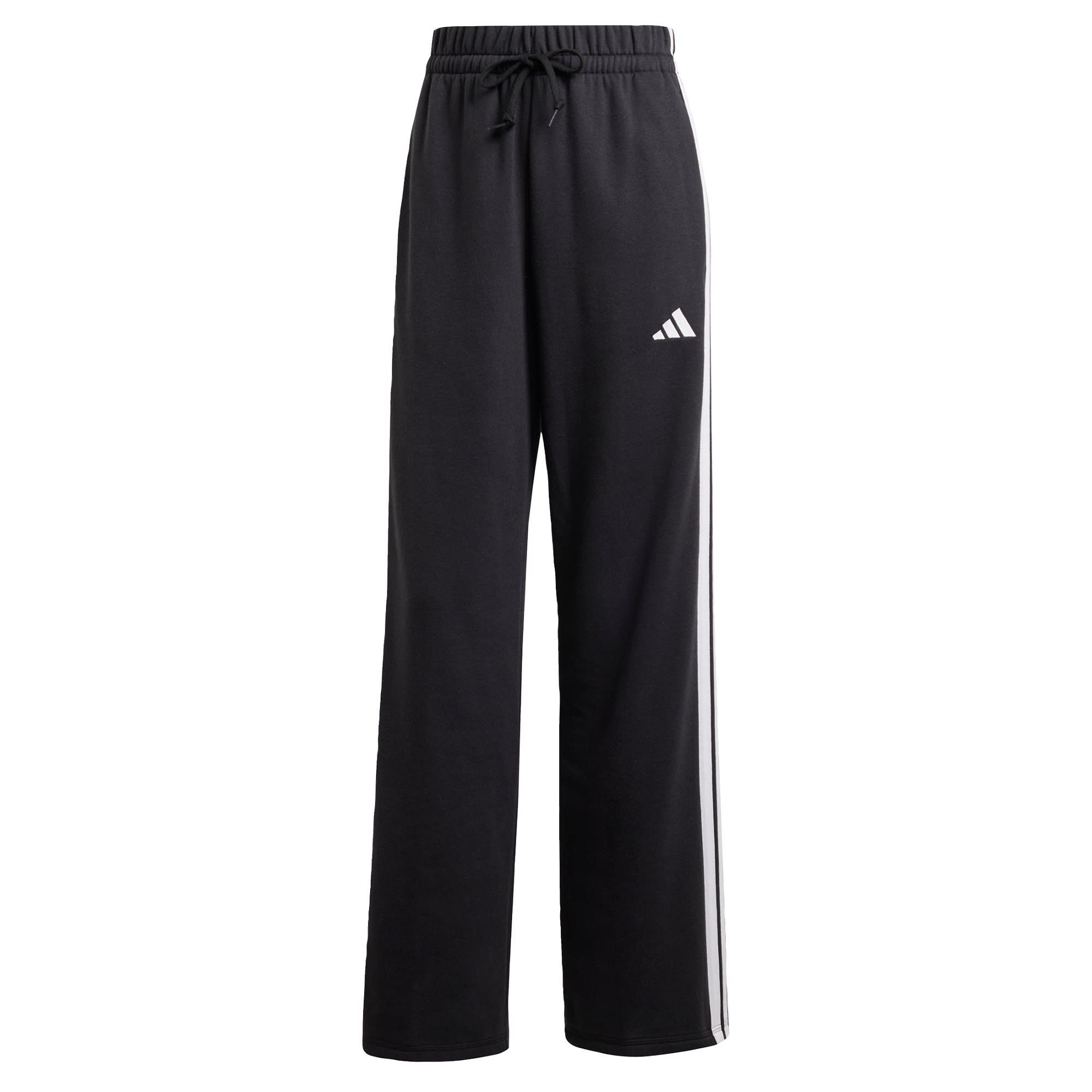 Jogginghose ESSENTIALS 3-STREIFEN OPEN HEM FRENCH TERRY HOSE