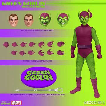 MARVEL Actionfigur Marvel Green Goblin Action figur One:12 Deluxe Edition
