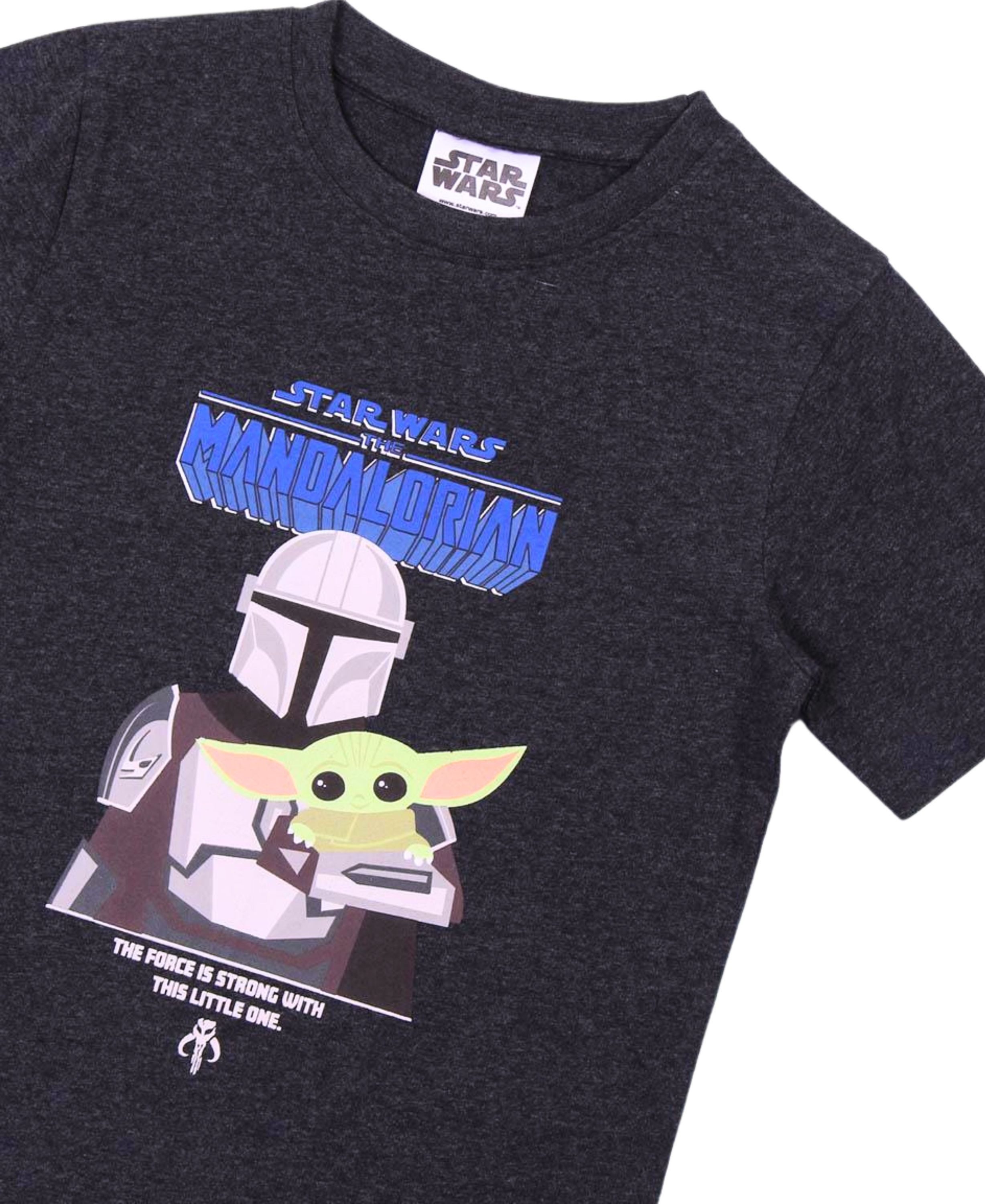 Cerdá T-Shirt STAR WARS - THE MANDALORIAN Jungen Kurzarmshirt Gr. 104- 158 cm