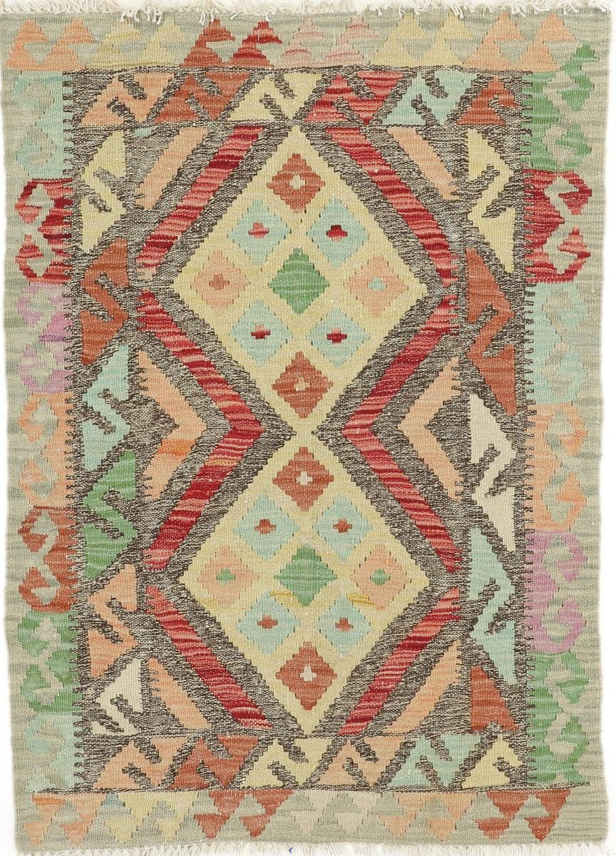 Orientteppich Kelim Afghan Heritage 80x110 Handgewebter Moderner Orientteppich, Nain Trading, rechteckig, Höhe: 3 mm