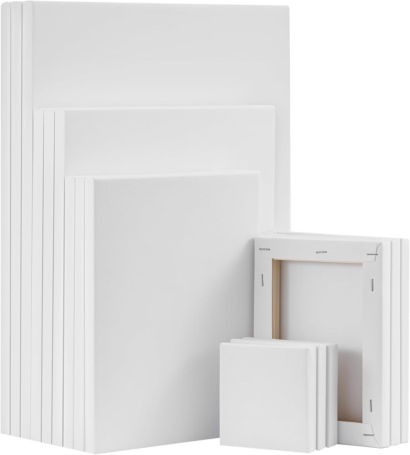 Youyijia Keilrahmen Künstler-Leinwand Set 15-teilig Baumwolle günstig online kaufen