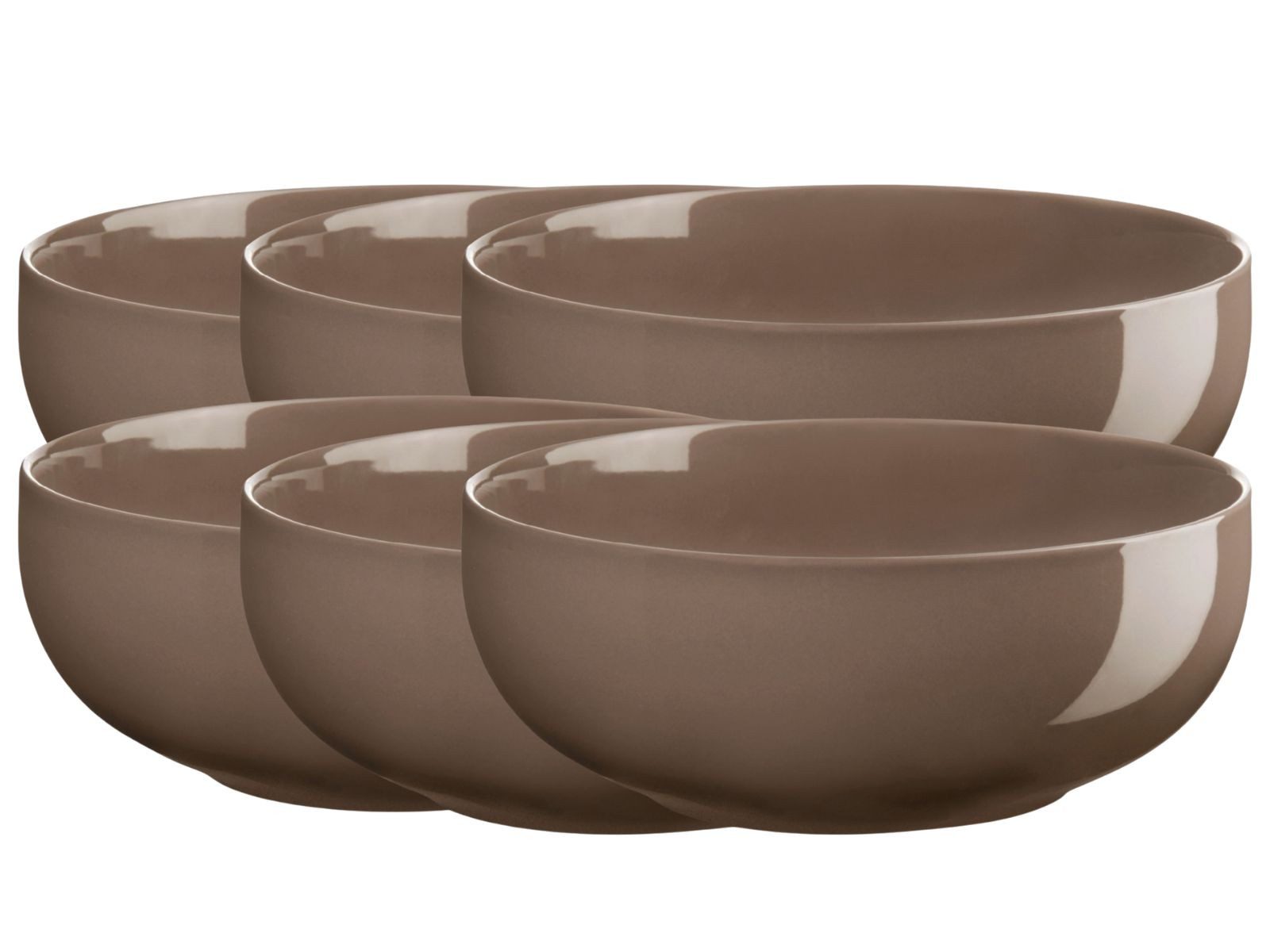 ASA SELECTION Schüssel coppa Buddha Bowl kaori 18cm Set6, Porzellan, (Bowls)