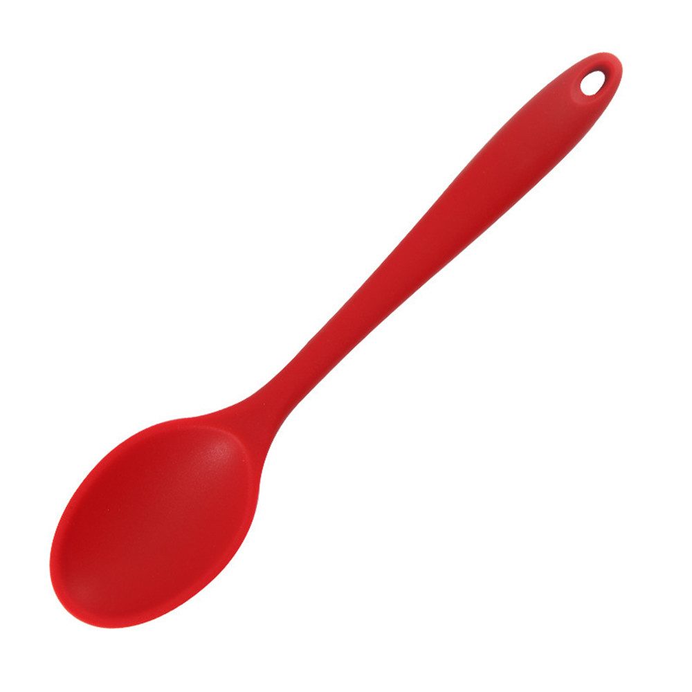 Bestecklöffel Bunte Silikonlöffel,Rührlöffel Kochlöffel Tafellöffel Servierlöffel