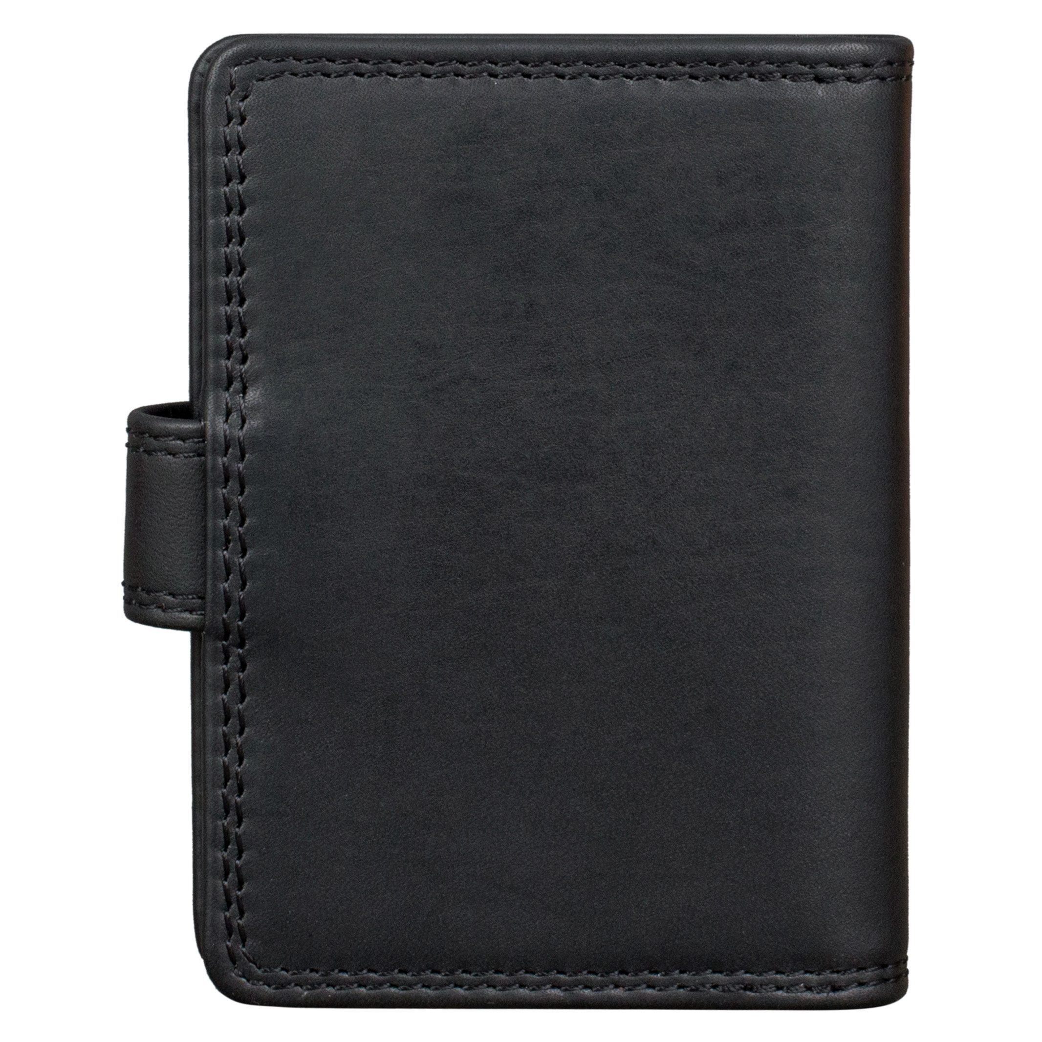 Benthill Kartenetui Echt Leder Kartenbörse für Kreditkarten RFID Karten Geldbörse, RFID-Schutz Kartenfächer