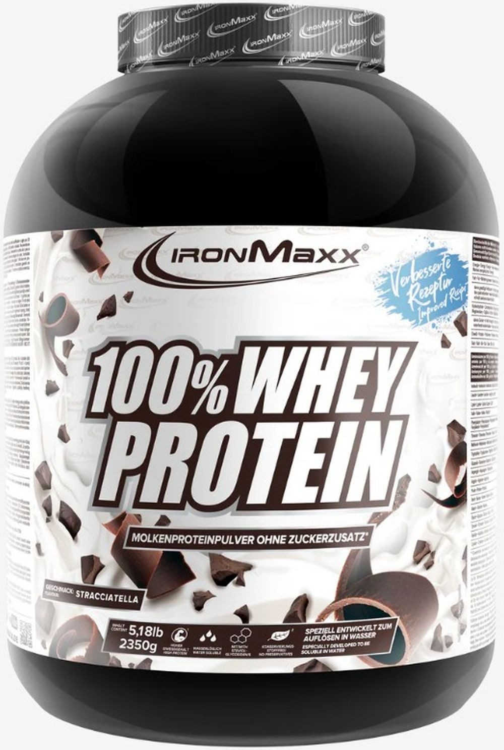 Ironmaxx IronMaxx 100% Whey Protein - 2350g-Dose Pulver