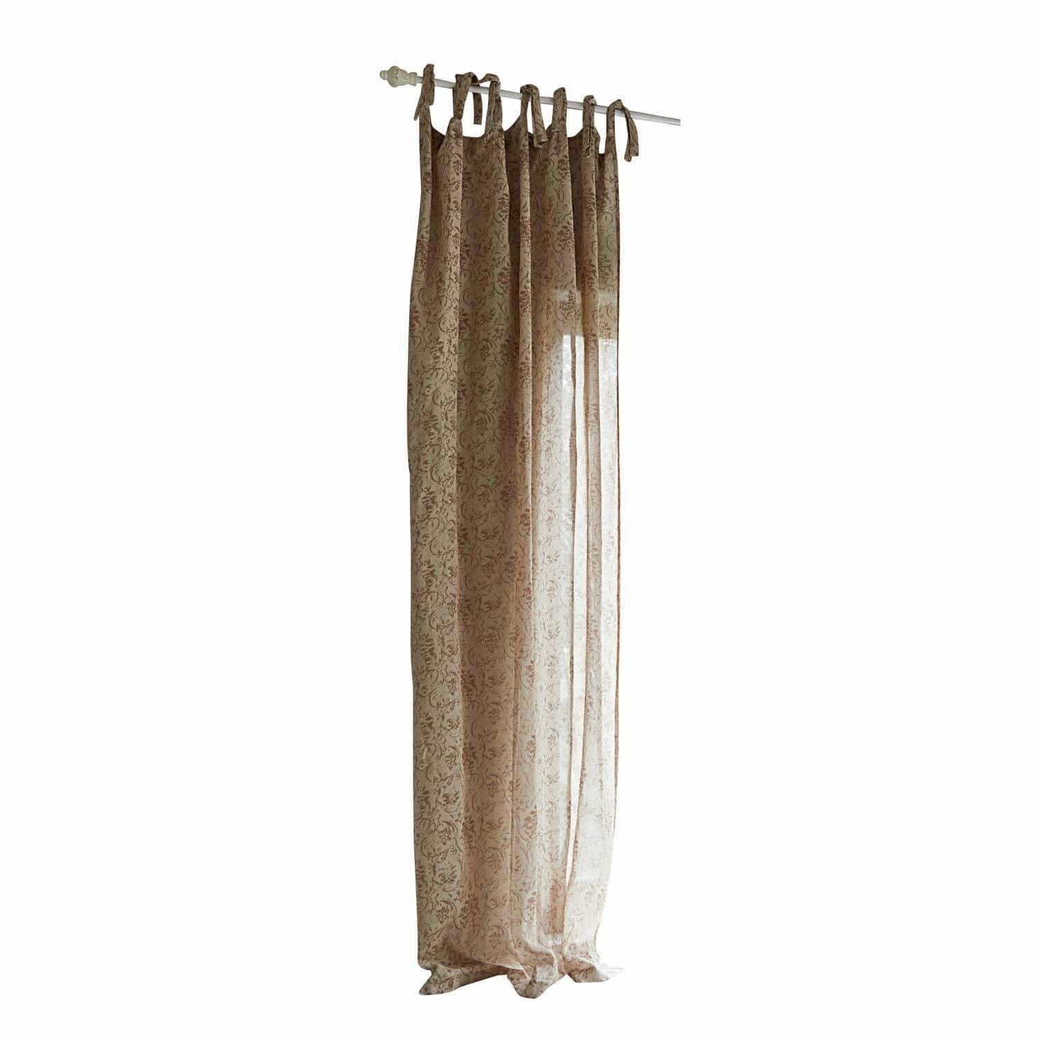 Vorhang Gardine Jennings beige/braun