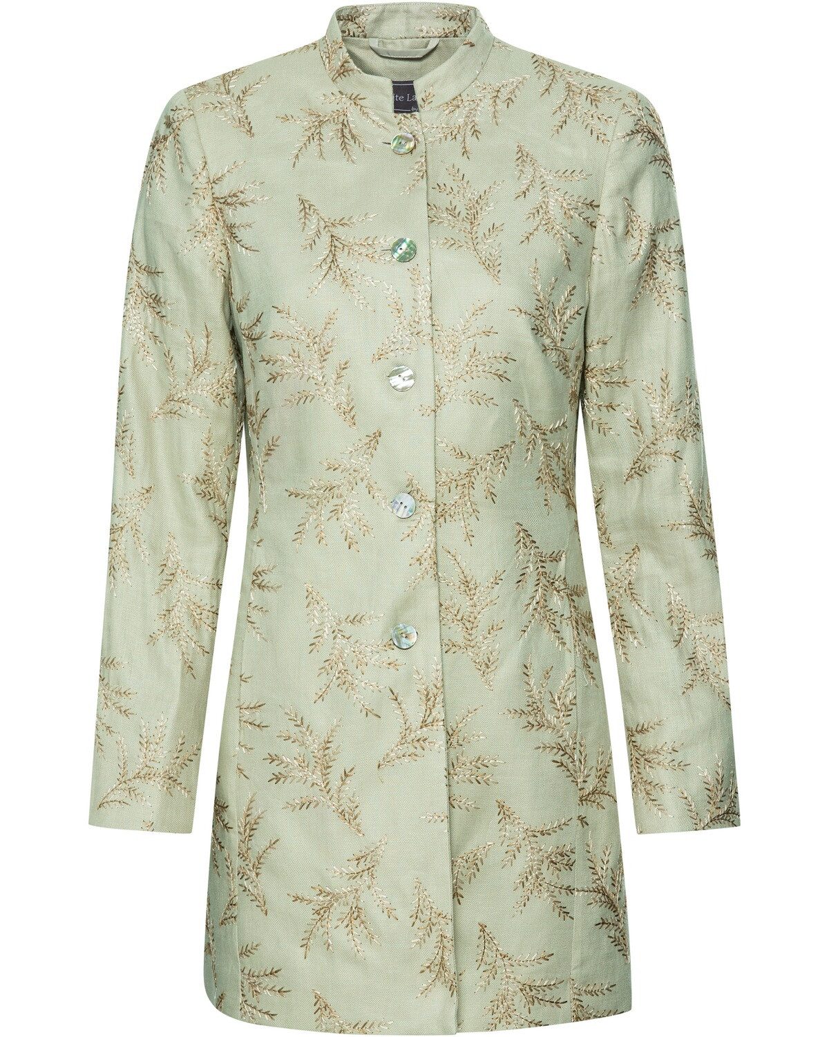 White Label Longblazer Leinen-Gehrock