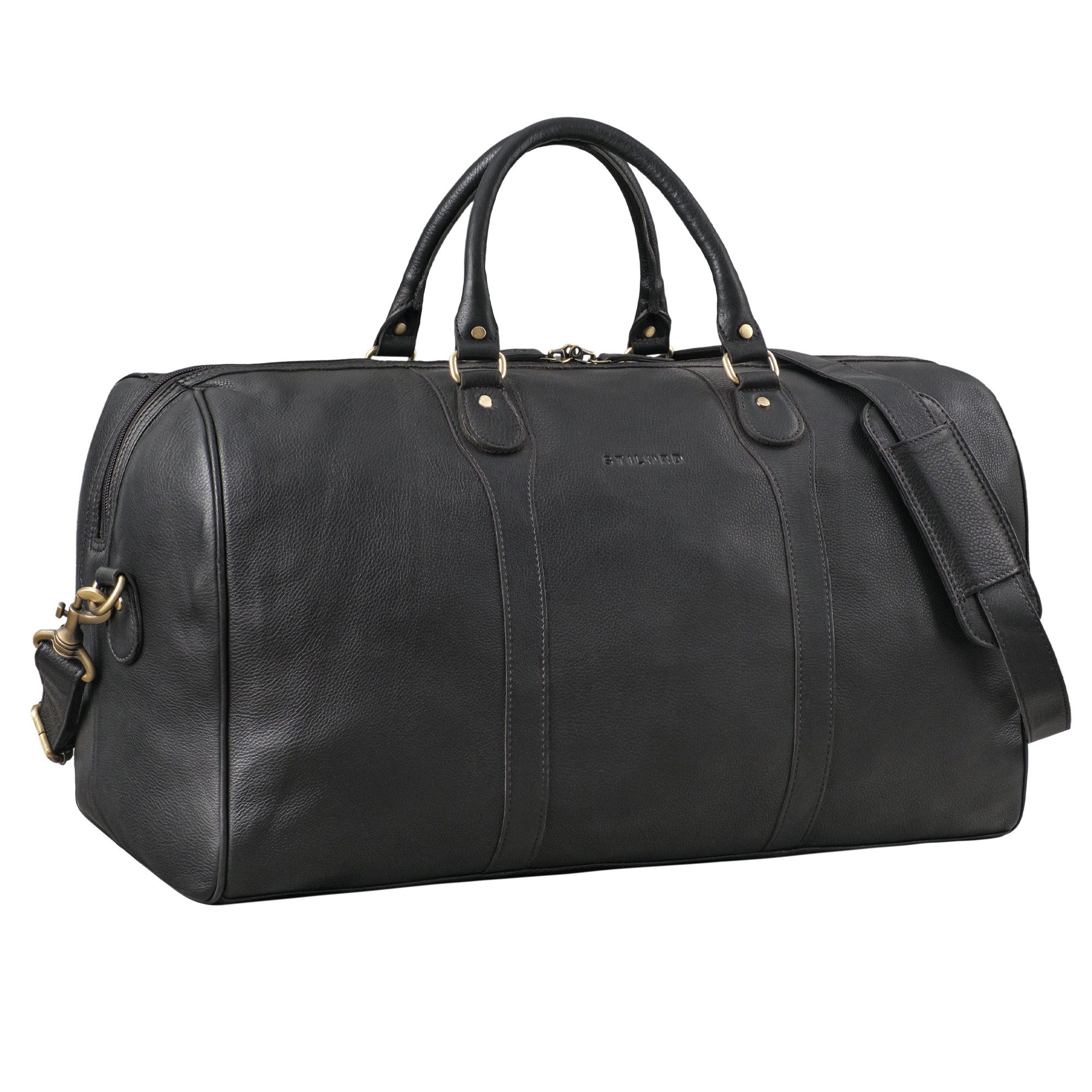 STILORD Weekender "Vivaldo" Vintage Reisetasche Leder Herren und Damen