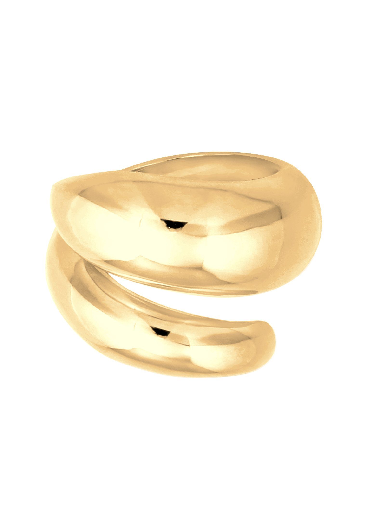 Silber Gold Nenalina Spiral 925 Fingerring Wickelring Fingerschmuck