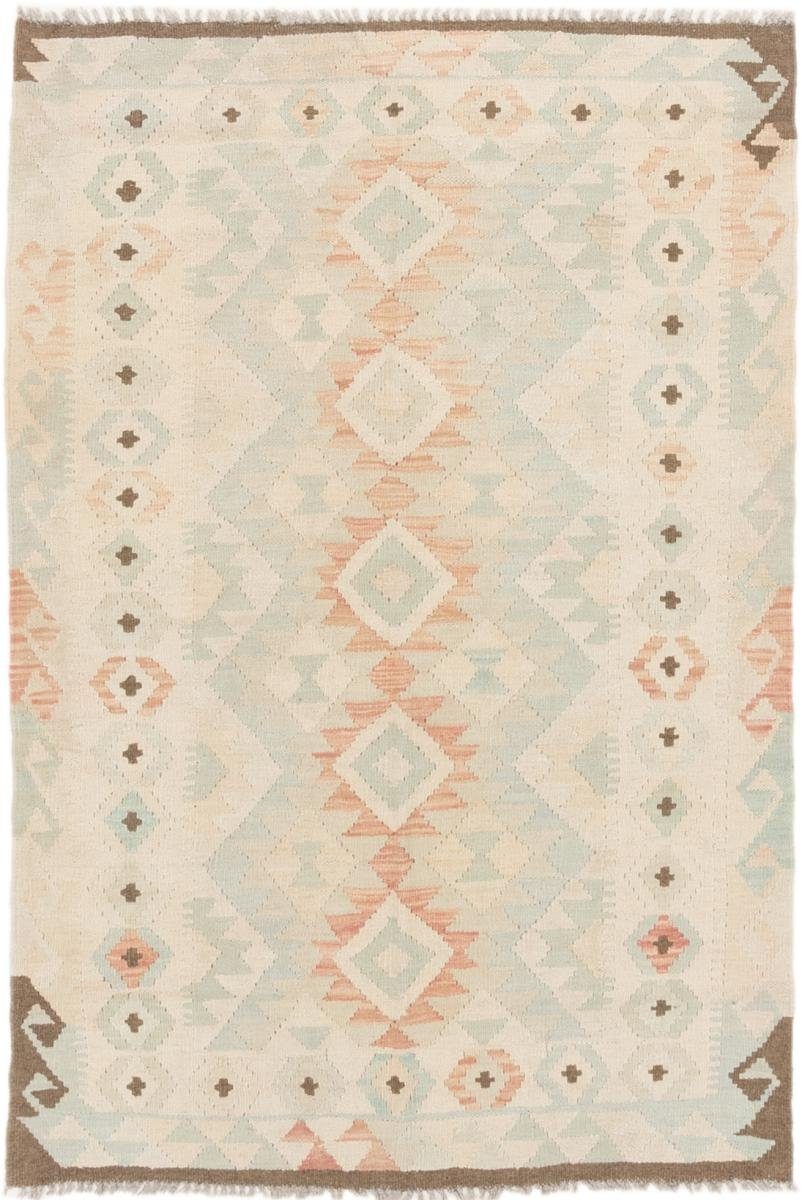 105x154 Afghan 3 Trading, Nain Höhe: Orientteppich, mm rechteckig, Handgewebter Kelim Orientteppich