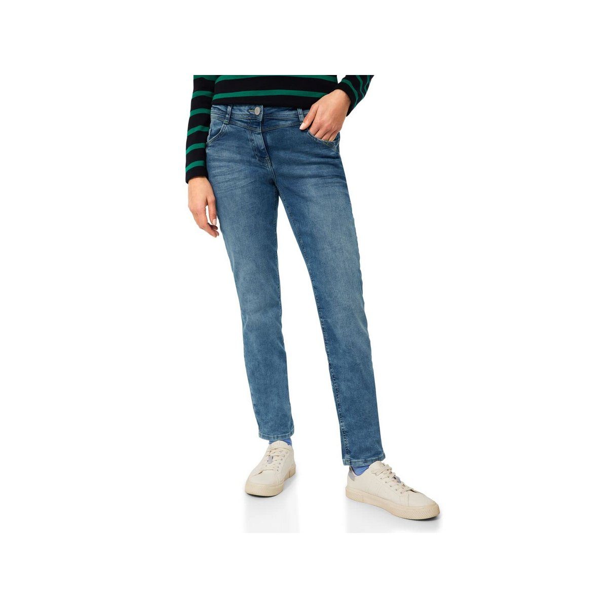 (1-tlg) uni 5-Pocket-Jeans Cecil