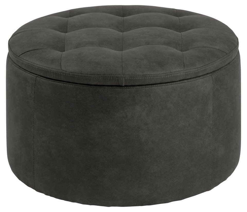 ebuy24 Pouf »Reece Hocker, Pouf P1 mit Aufbewahrung grau.« online
