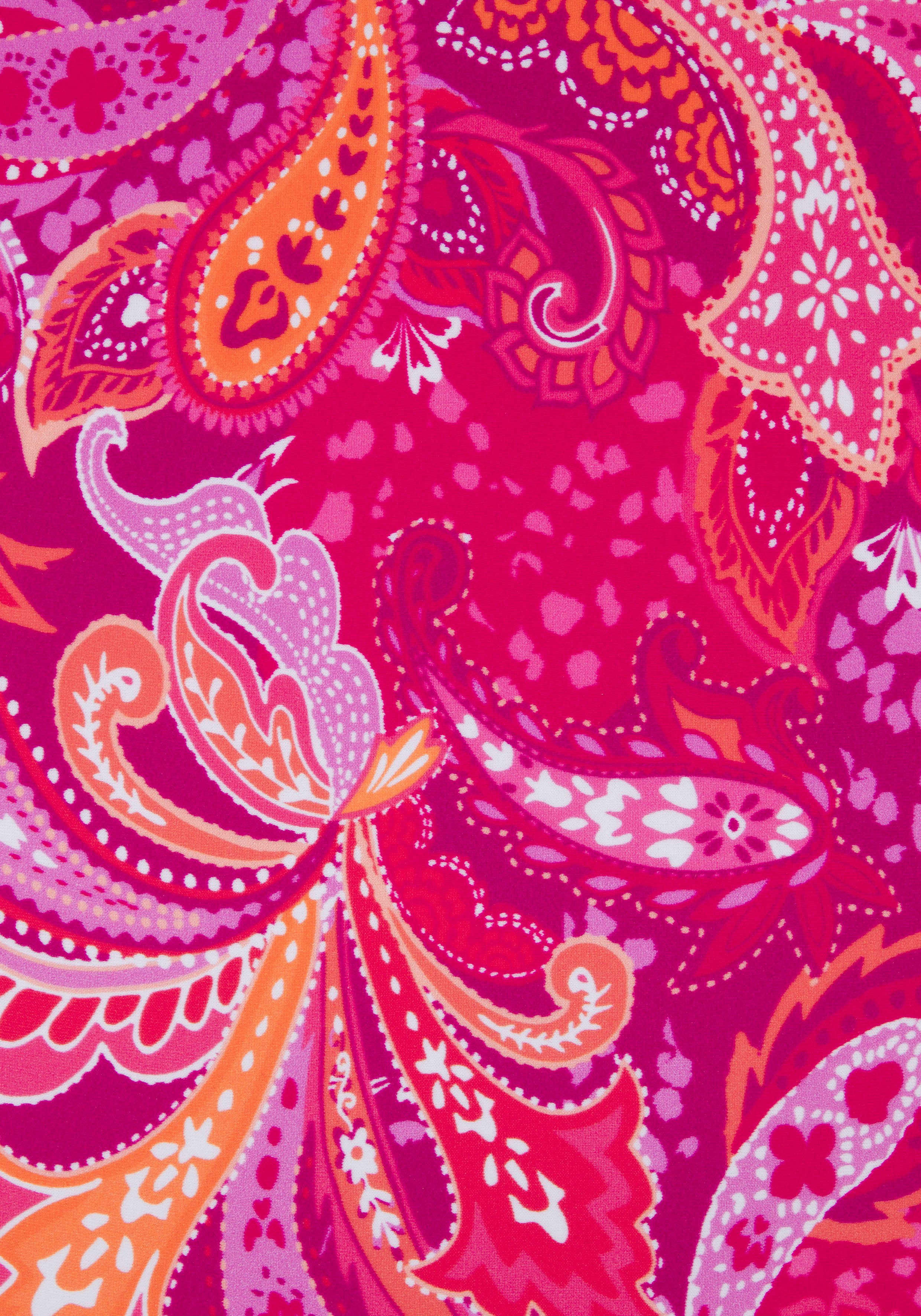 Vivance by Lascana Badeanzug Pretty mit V-Ausschnitt und modischem Paisleymuster – Bild 5 von 5