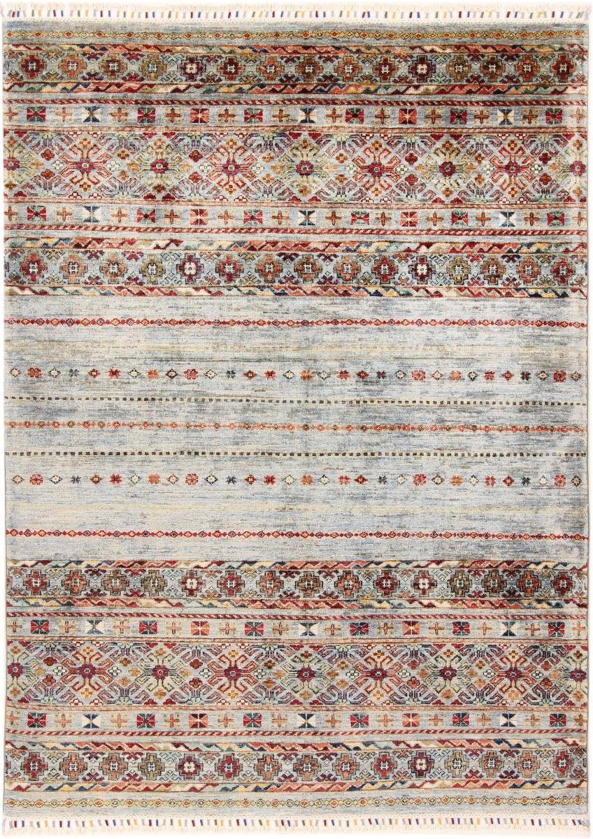 Orientteppich Arijana Shaal 157x213 Handgeknüpfter Orientteppich, Nain Trading, rechteckig, Höhe: 5 mm