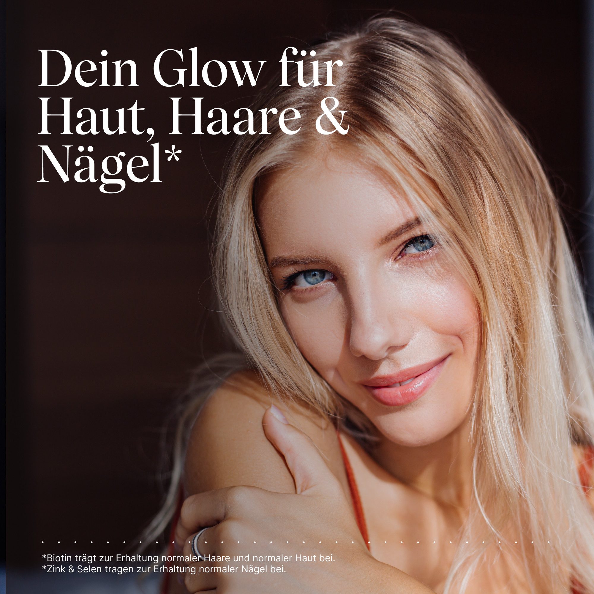 VETAIN Biotin Zink Selen - Mit Silizium & Vitamin B5 - Haare, Haut & Nägel Kapseln, 120 St., Hochdosiertes Biotin (5.000 µg) kombiniert mit Zink, Selen, Vitamin B5