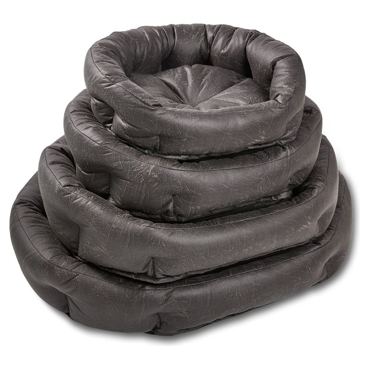 Wolters Tierbett Vintage Hundekörbchen grau