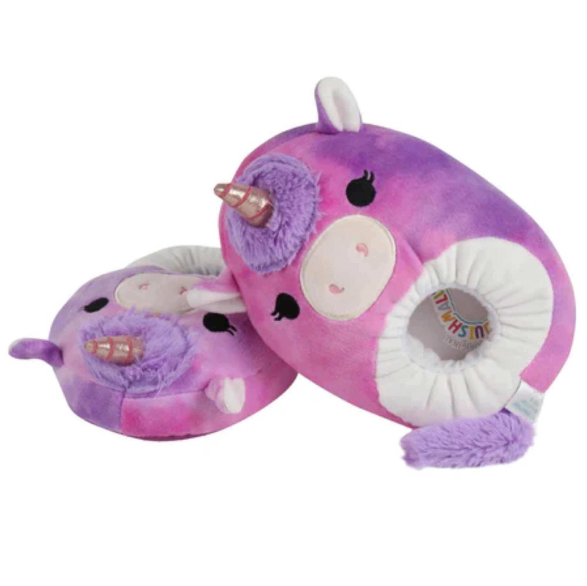 Squishmallows Squishmallows Hausschuhe Lola Unicorn - weich warm komfortabel 29-30,5 Plüsch Hausschuhe